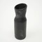 Black Vase | Longpi Pottery Handcrafted Vase | 3.5"x3.5"x11" | Unique Artisan Décor for Home, Office & Rustic Interiors